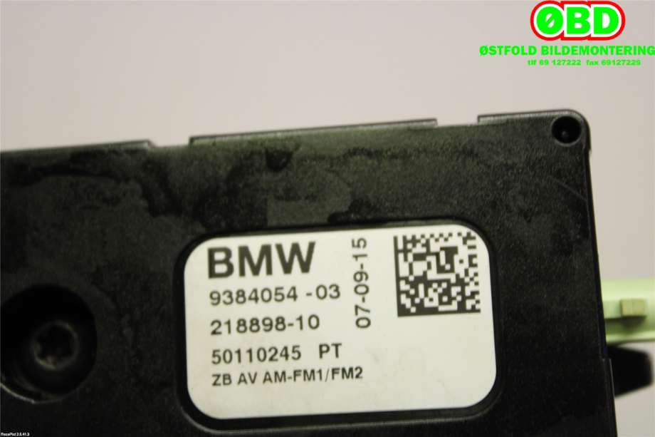 Antenne forsterker til BMW 7-Serie 2015-->> (G11/G12) (G11/G12) (BMW|65209384054||9384054)