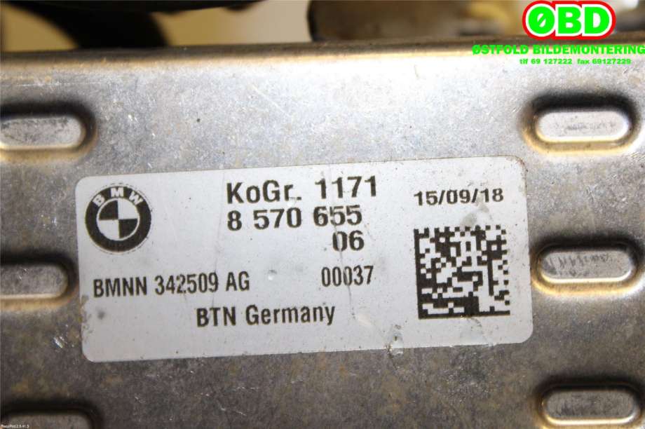 EGR-kjøler til BMW 7-Serie 2015-->> (G11/G12) (G11/G12) (BMW|11718570655||8570655)