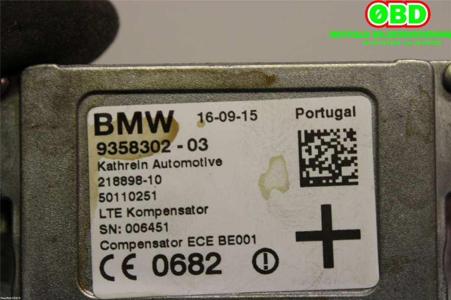 Bilstereo diverse til BMW 7-Serie 2015-->> (G11/G12) (G11/G12) (BMW|84109358302||9358302)
