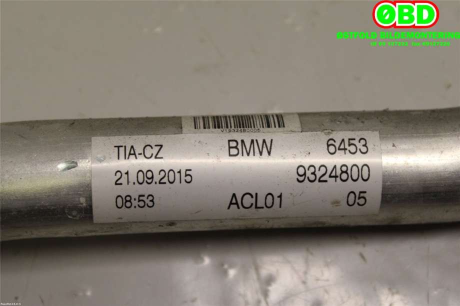 Aircondition rør til BMW 7-Serie 2015-->> (G11/G12) (G11/G12) (BMW|64539324800|)