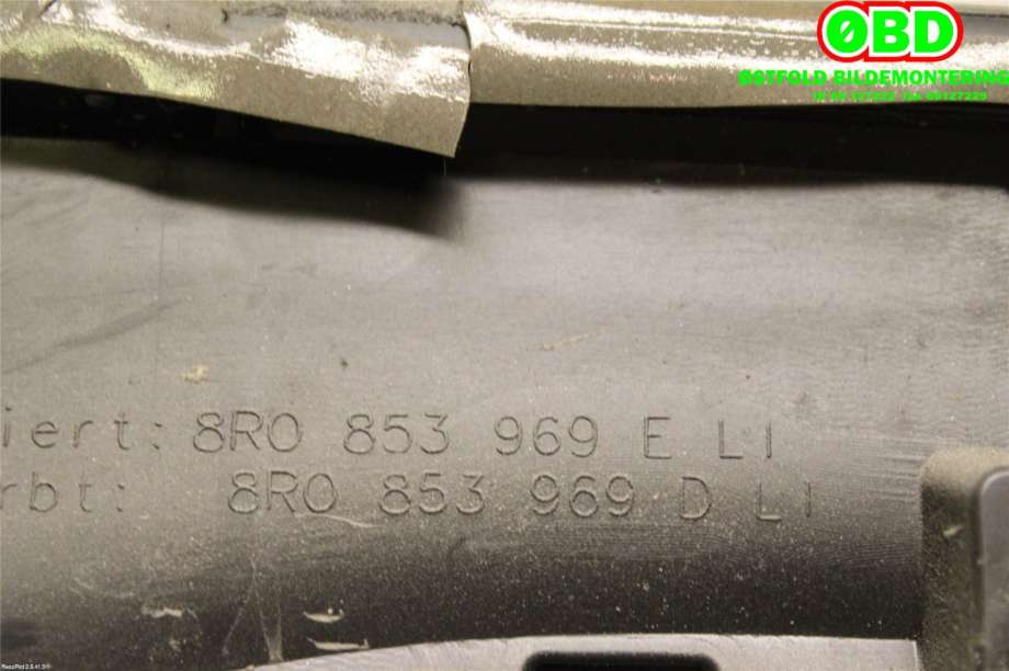 Diverse deler til Audi Q5 2008-2012 (Type I, Fase 1)  (8R0 853 969 D|)