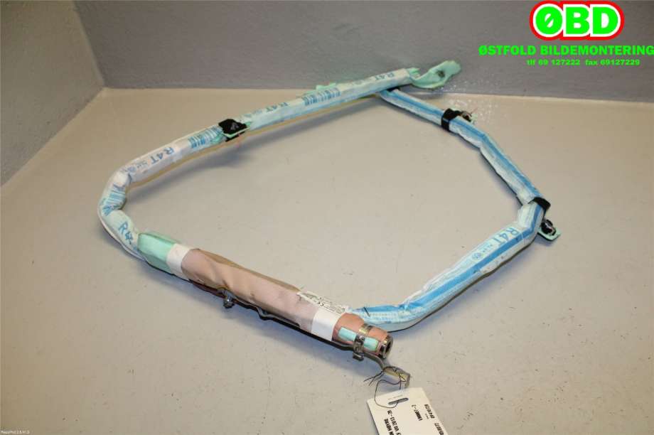 Airbag gardin høyre til VW e-Golf 2017-2020 (Fase 2) (VOLKSWAGEN|5GM 880 742 J||5GM880742J)