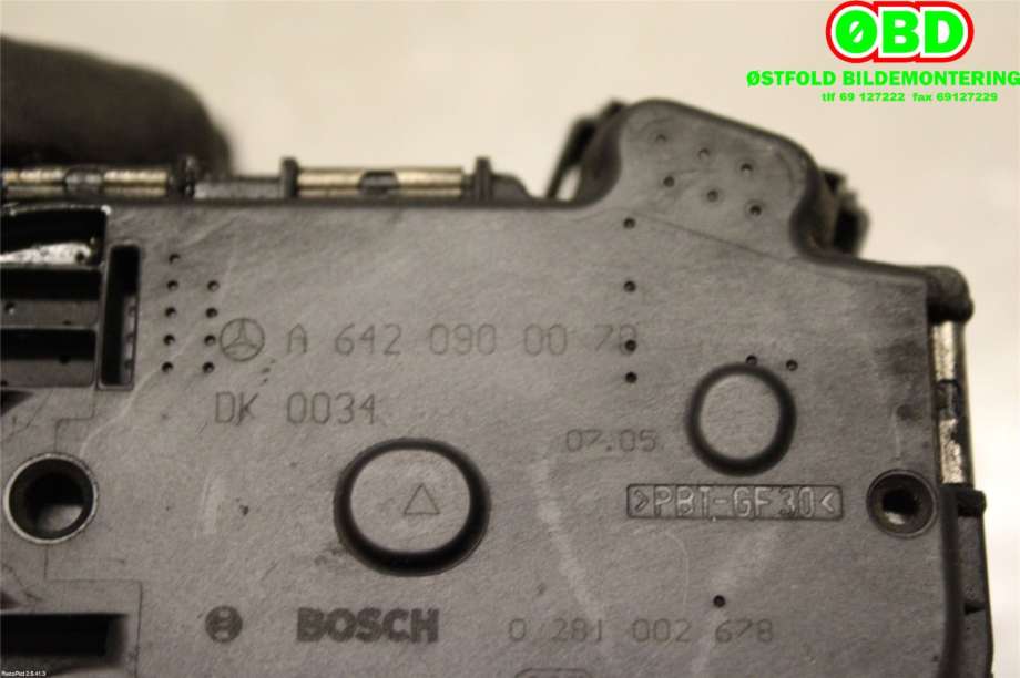 Spjeldhus til Mercedes ML 2005-2011 (W164) (W164) (MERCEDES|A 642 090 02 70||6420900070)