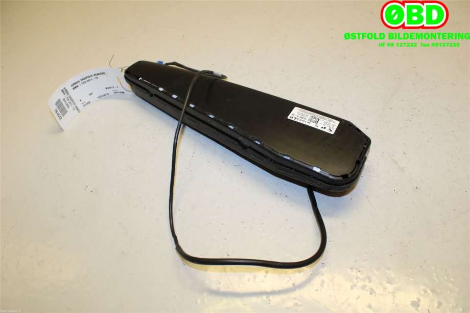 Airbag sidepute venstre til BMW 1-Serie 2011-2015 (Fase 1) (F20/F21) (F20/F21) (BMW|72 12 7 239 615||7239615)