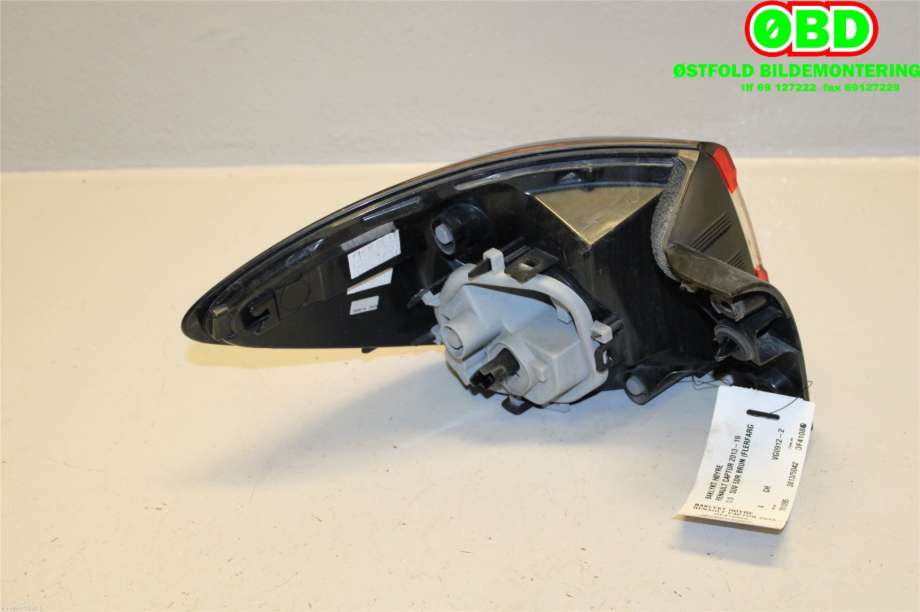Baklykt høyre til Renault Captur 2013-2020 (Type I)  (RENAULT|265502731R|265509762R|)