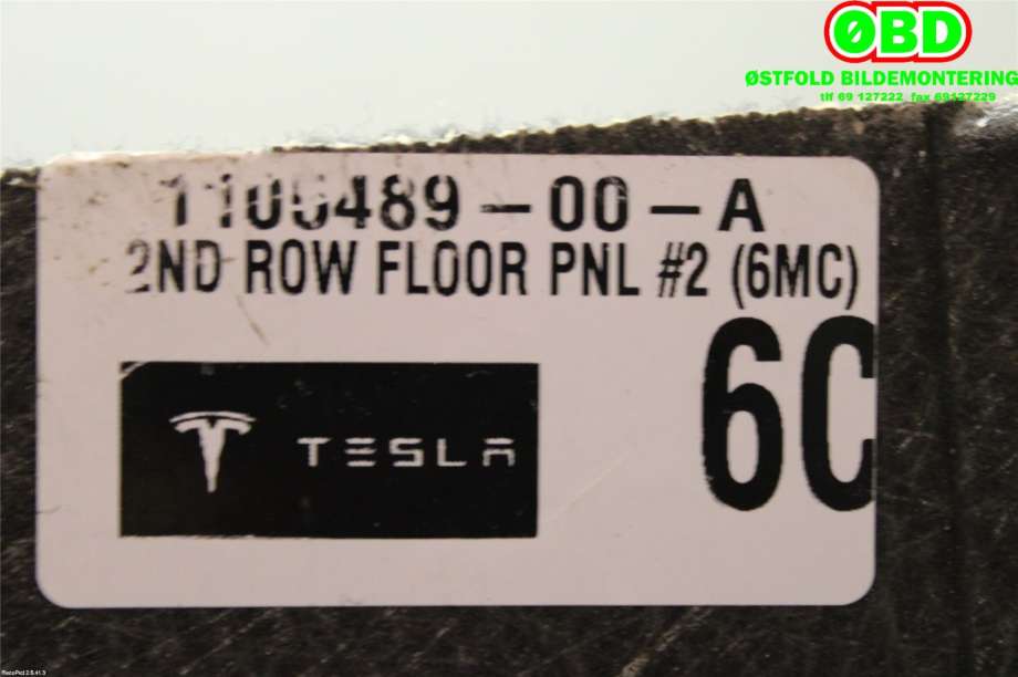 Innredning pakke til Tesla Model X 2016-->>  (TESLA|110548900A|)