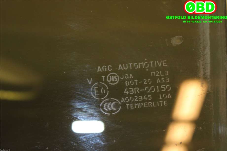 Siderute venstre bak til Mitsubishi Outlander 2015-->> (Type III, Fase 2)  (MITSUBISHI|5736A465|)