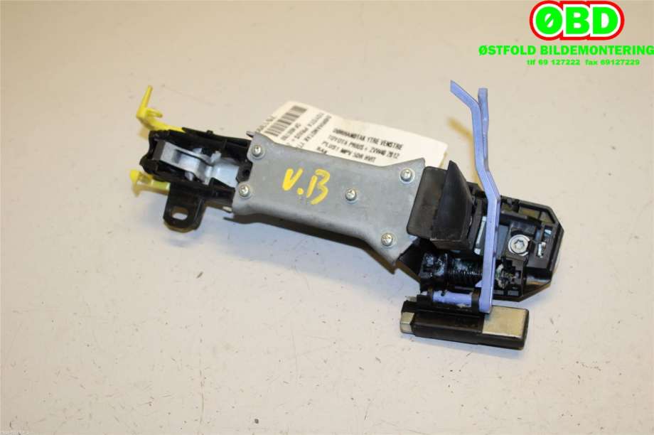Dørhåndtak utv venstre bak til Toyota Prius +7 2012-2020 (Type III) (stasjonsvogn) (stasjonsvogn) (TOYOTA|6921174020A0|6920447020|)