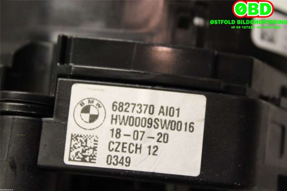 Bryter combi til BMW 2-Serie 2014-2021 (F22/F23) (F22/F23) (BMW|61 31 6 827 370|)