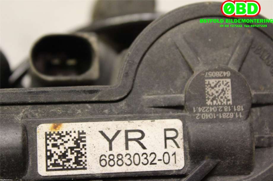 Bremsecaliper høyre bak til BMW 2-Serie 2014-2021 (F22/F23) (F22/F23) (BMW|34 20 6 883 034|)