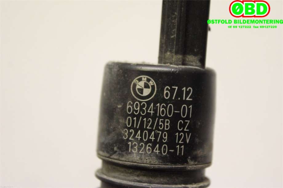 Spylerpumpe foran til BMW 5-Serie 2010-2017 (F10/F11) (F10/F11) (BMW|67 12 6 934 160||6934160)
