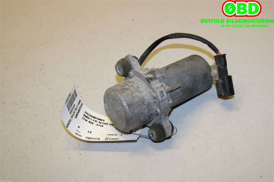 Vakuumpumpe til BMW 2-Serie 2014-2021 (F22/F23) (F22/F23) (BMW|34 33 6 851 289||34336851289)