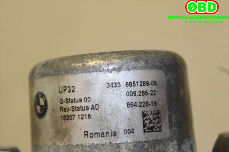 Vakuumpumpe til BMW 2-Serie 2014-2021 (F22/F23) (F22/F23) (BMW|34 33 6 851 289||34336851289)