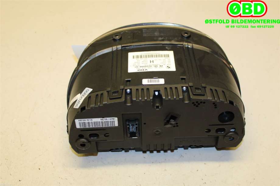 Instrumentpanel til BMW X1 2009-2015 (E84) (E84) (BMW|62109316152||9220988)