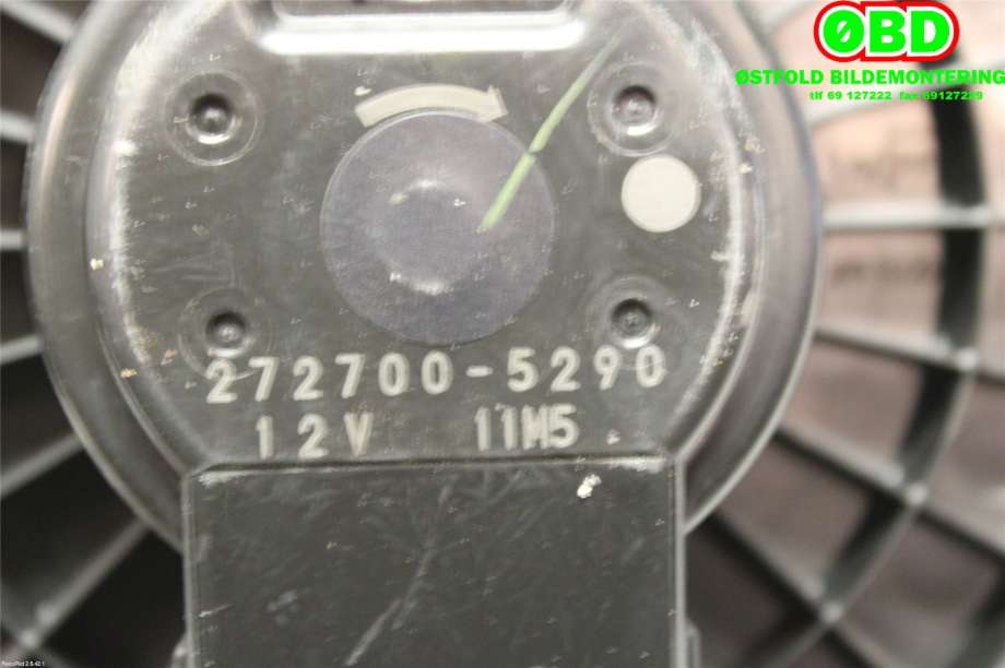 Varmeapparat motor til Subaru Outback 2009-2014 (Type IV)  (SUBARU|72223AJ010|2727005290|)