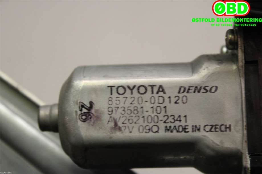 Ruteheis høyre til Toyota Auris 2013-2015 (Type II, Fase 1)  (|857200D120)
