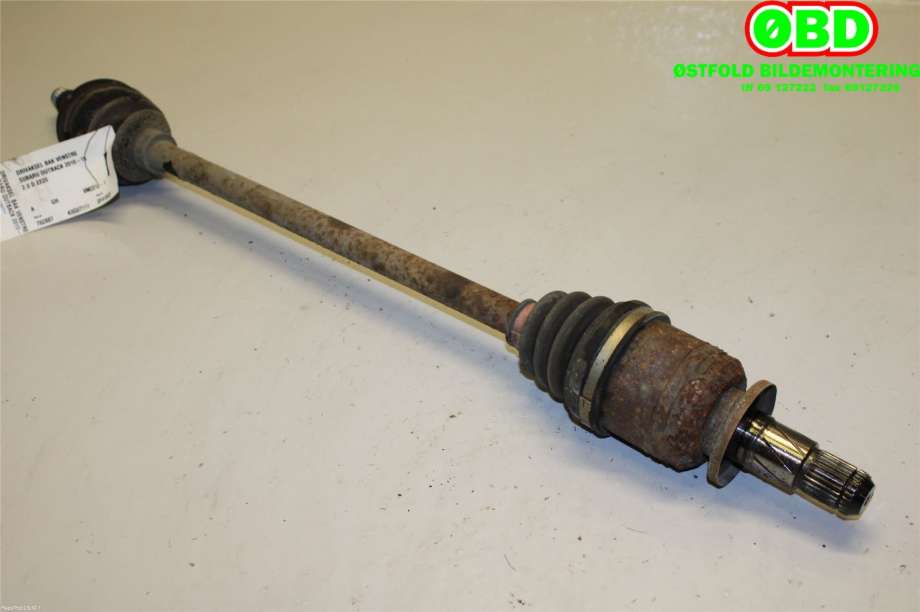 Drivaksel venstre bak til Subaru Outback 2009-2014 (Type IV)  (SUBARU|28421AJ021|)