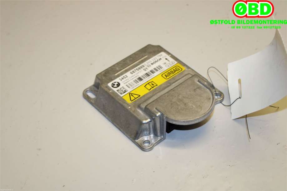 Airbag elektronikk til BMW 5-Serie 2010-2017 (F10/F11) (F10/F11) (BMW|34 52 6 886 189|0265020784|34526875999)