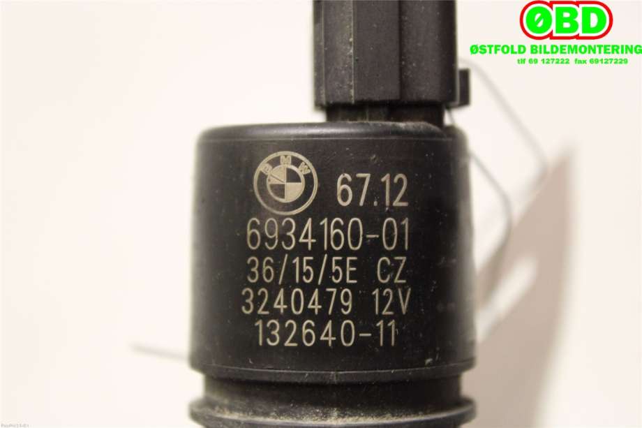Spylerpumpe foran til BMW 5-Serie 2010-2017 (F10/F11) (F10/F11) (BMW|67 12 6 934 160||6934160)
