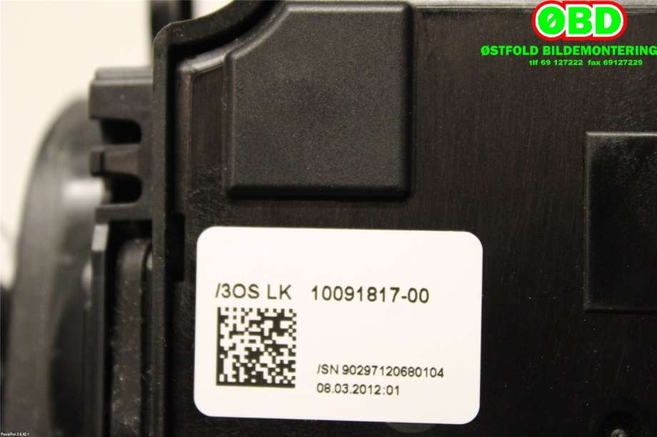 Girstang/girvelger automat til BMW 3-Serie 2012-2018 (F30/F31/F34) (F30/F31/F34) (BMW|61 31 9 296 896||9260968)