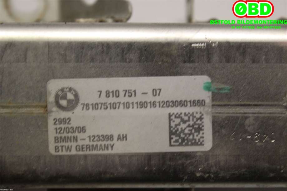 EGR-ventil til BMW 3-Serie 2012-2018 (F30/F31/F34) (F30/F31/F34) (BMW|11 71 7 810 871||7810751)