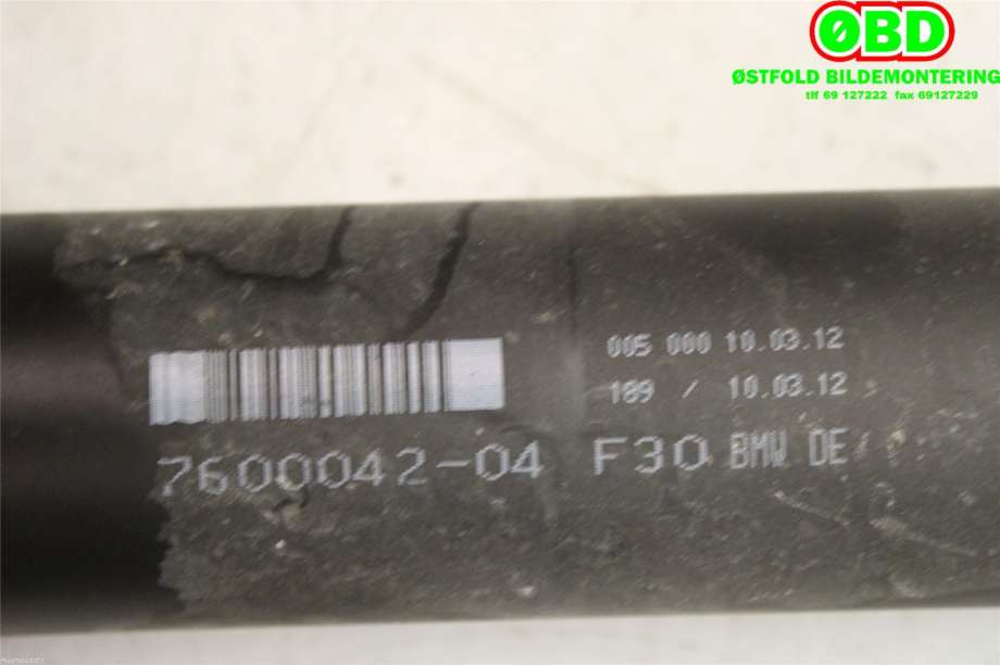Mellomaksel til BMW 3-Serie 2012-2018 (F30/F31/F34) (F30/F31/F34) (BMW|26 10 7 600 042||7600042)
