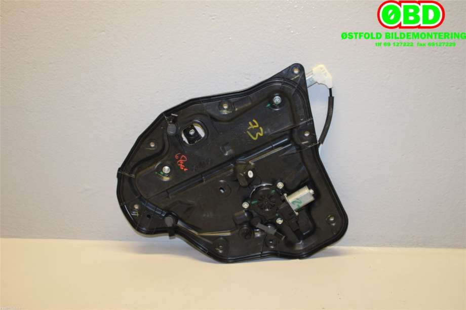 Ruteheis venstre bak til Mazda 2 2015-2019 (Type III, Fase 1) (MAZDA|DA6C73590|)
