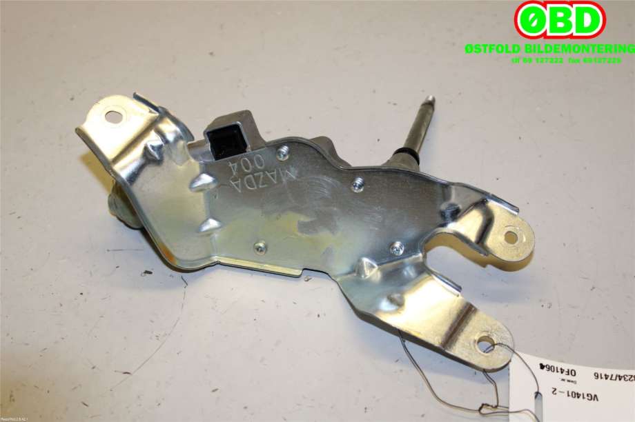 Viskermotor bakrute til Mazda 2 2015-2019 (Type III, Fase 1) (MAZDA|DA6C67450A|)