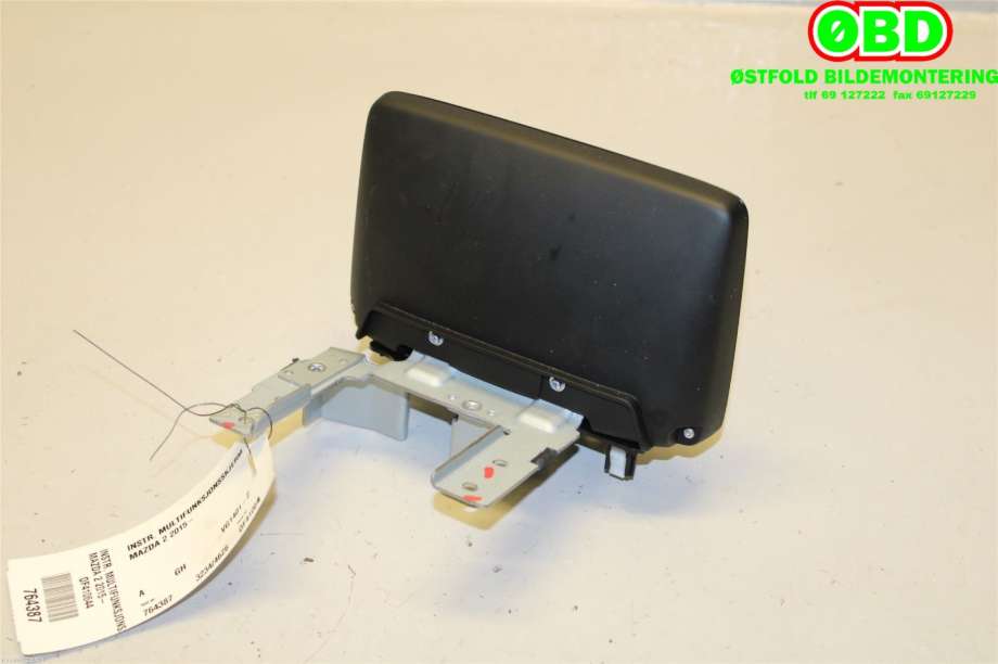 Instrument kjørecomputer til Mazda 2 2015-2019 (Type III, Fase 1)  (MAZDA|D23N611J0|)