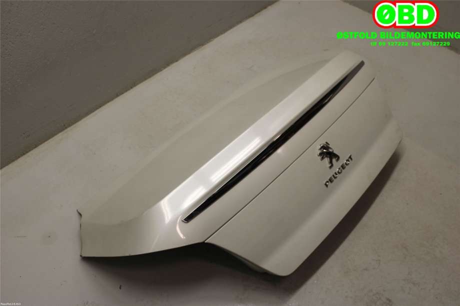 Bakluke sedan til Peugeot 508 2011-2014 (Type I, Fase 1)  (PEUGEOT|8606 A8|98 088 505 80|)
