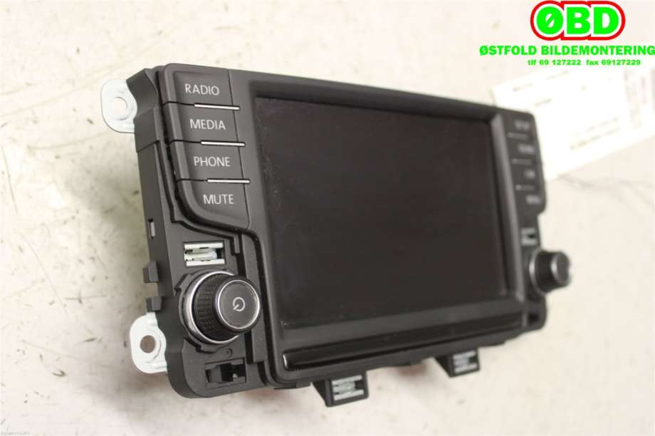 Bilstereo til VW Polo 2014-2017 (Type V, Fase 2)  (VOLKSWAGEN|6C0 919 603||6C0919603)