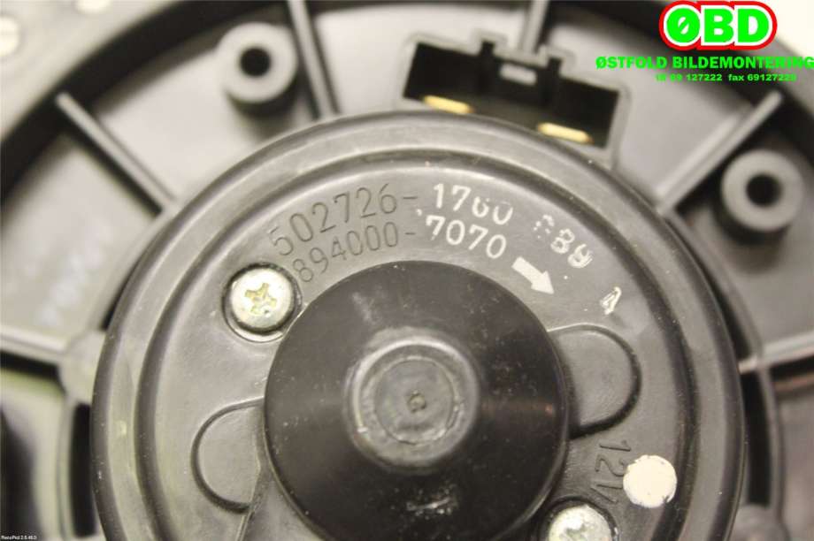 Varmeapparat motor til Subaru Forester 2008-2013 (Type III)  (SUBARU|72223SA030|)