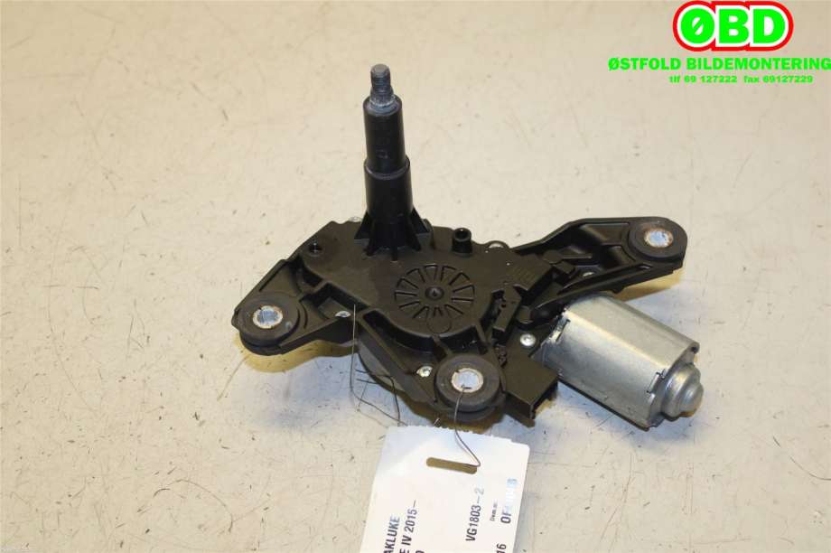 Viskermotor bakrute til Renault Megane 2016-->> Type IV (RENAULT MEGANE GT|287109757R|)