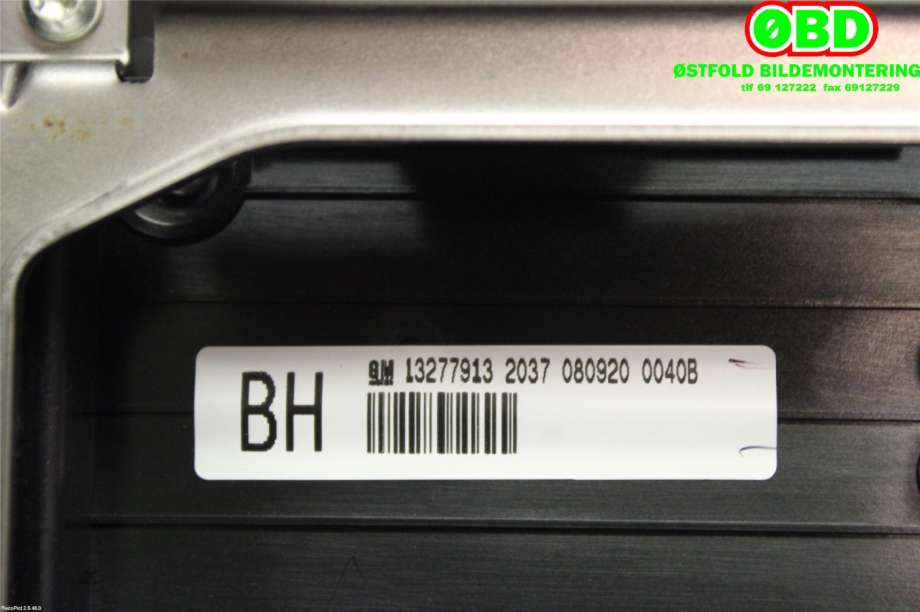 Varmeapparat betjening til Opel Insignia A 2009-2014  (OPEL||13277870)