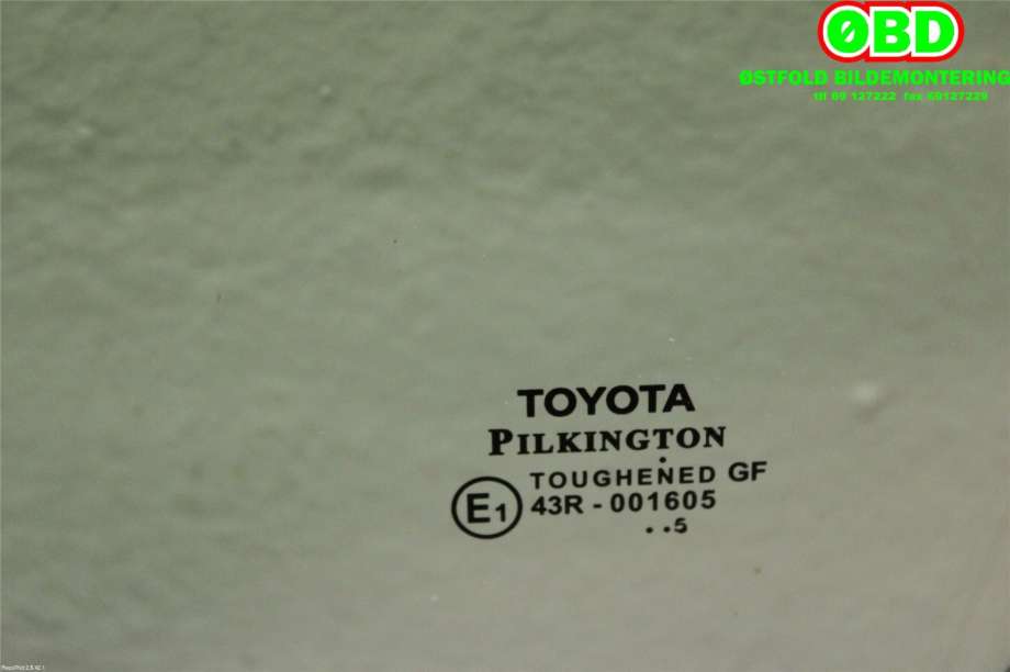 Siderute venstre foran til Toyota Avensis 2015-2019 (Type III, Fase 2) (TOYOTA|6810205050|)