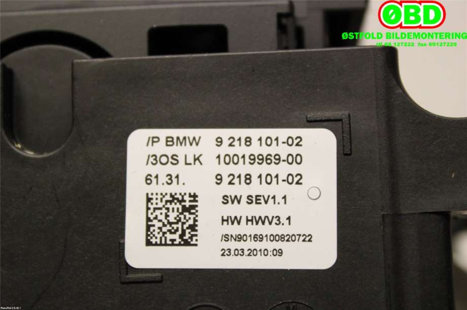 Girstang/girvelger automat til BMW 5-Serie 2010-2017 (F10/F11) (F10/F11) (BMW|61 31 7 950 390||61319218101)