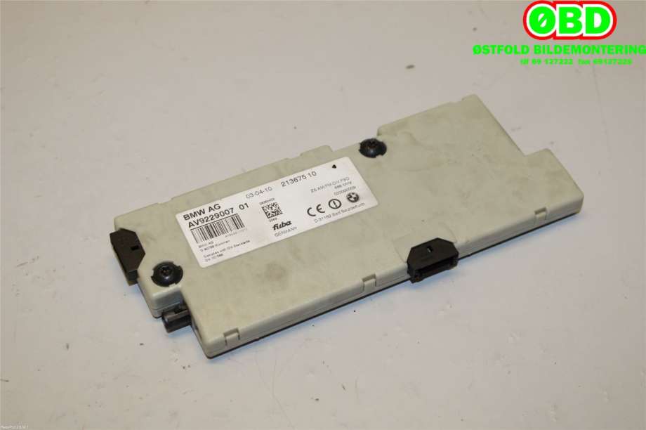 Antenne forsterker til BMW 5-Serie 2010-2017 (F10/F11) (F10/F11) (BMW|65 20 9 346 816|)