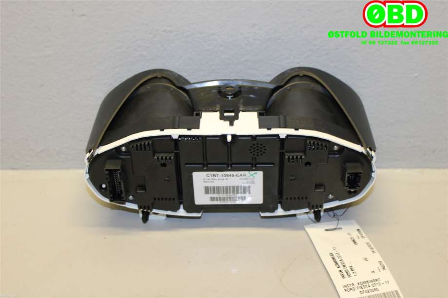 Instrumentpanel til Ford Fiesta 2013-2017 (Type VI, Fase 2)  (FORD|2086524||C1BT10849EAR)