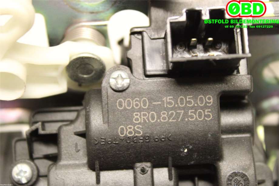 Baklukelås til Audi Q5 2008-2012 (Type I, Fase 1)  (AUDI|8K9 827 505 A|8R0 827 505 A|8R0827505)