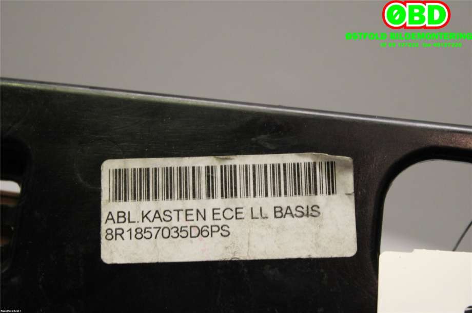 Hanskerom til Audi Q5 2008-2012 (Type I, Fase 1)  (AUDI|8R1 857 104|)