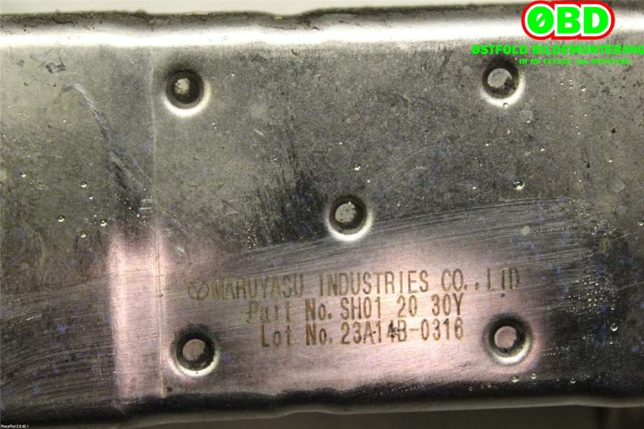 EGR-kjøler til Mazda CX-5 2012-2017 (Type I)  (|SH012030Y)