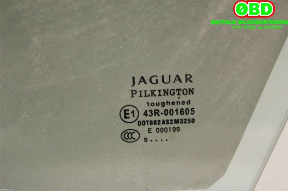 Siderute venstre foran til Jaguar XF 2008-2015 (X250) (X250) (JAGUAR|C2Z2819|C2Z28397|)