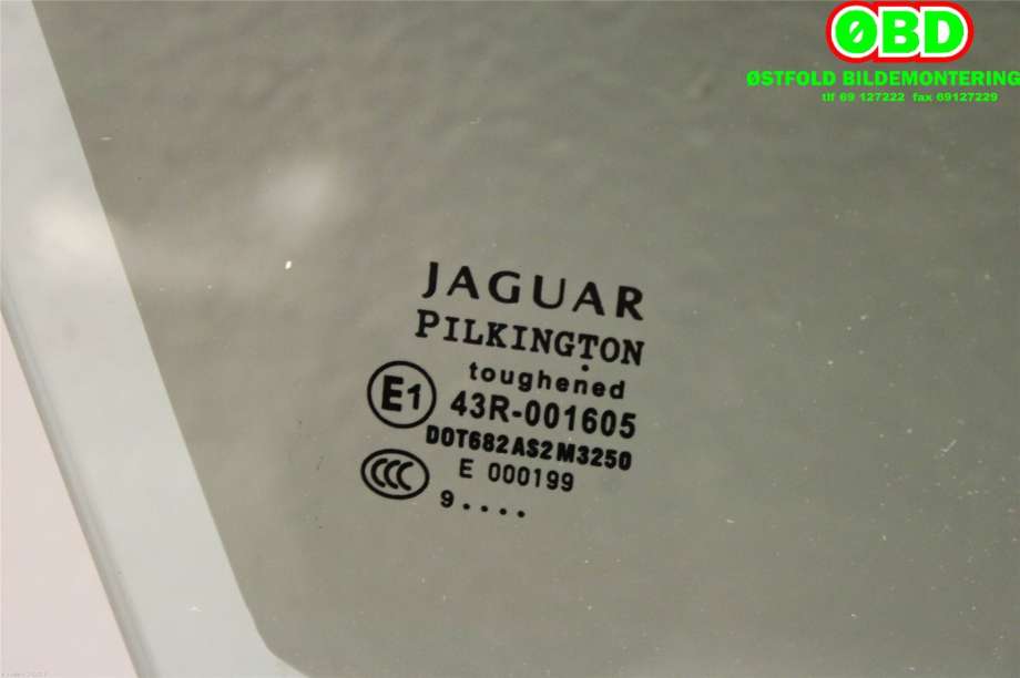 Siderute høyre foran til Jaguar XF 2008-2015 (X250) (X250) (JAGUAR|C2Z2818|C2Z28396|)
