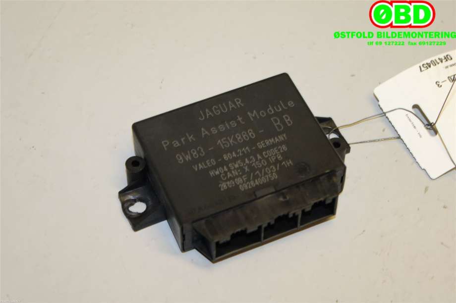 Styreenhet parkering til Jaguar XF 2008-2015 (X250) (X250) (JAGUAR|C2P19570||9W8315K866BB)