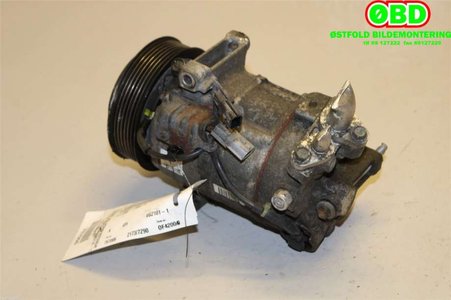 Aircondition kompressor til Nissan Qashqai 2014-2021 (Type II)  (NISSAN|926004EB0A|)