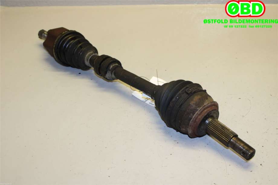 Drivaksel venstre foran til Nissan Qashqai 2014-2021 (Type II)  (NISSAN|391014EA0A|)
