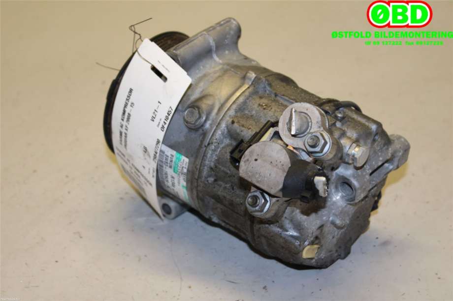 Aircondition kompressor til Jaguar XF 2008-2015 (X250) (X250) (JAGUAR|C2D2790|C2D38105|8W8319D629AC)