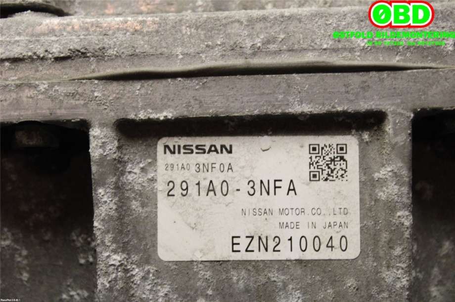 Batterilader (OBC - On Board Charger) til Nissan Leaf 2011-2017 (Type I)  (NISSAN|291A03NF0A|)