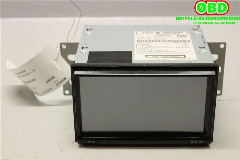 Bilstereo navigasjon til Nissan Leaf 2011-2017 (Type I) (NISSAN|259153NL0B|)