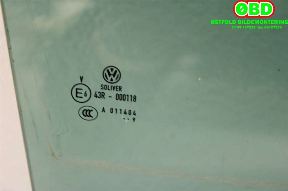 Siderute høyre bak til VW Passat 2005-2010 (B6) (B6) (VOLKSWAGEN|3C9 845 026 C|)